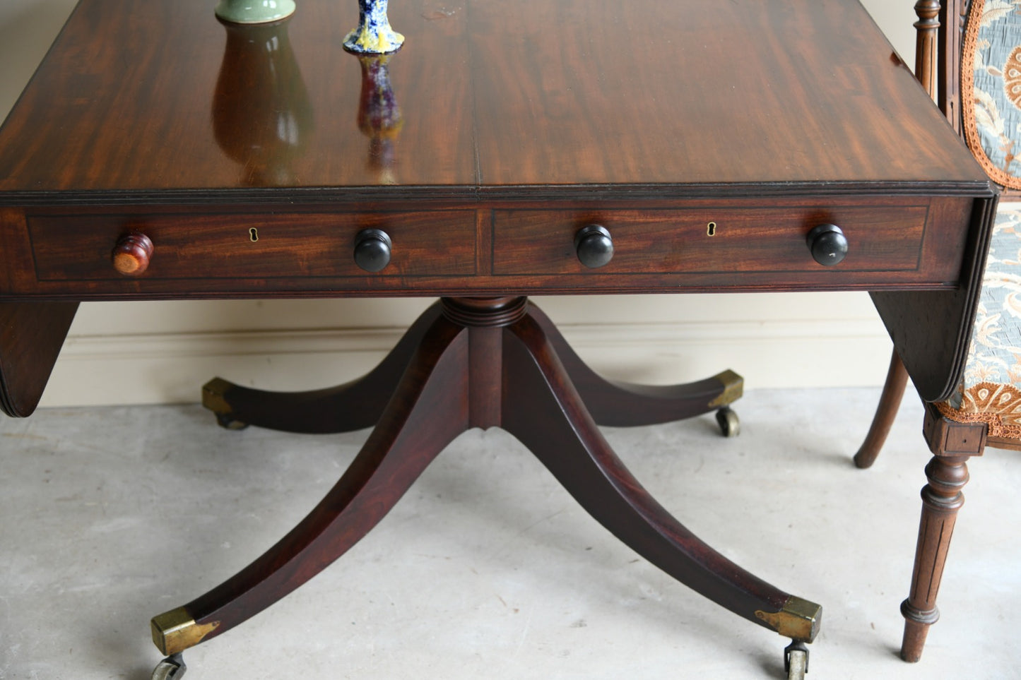 Antique Mahogany Sofa Table