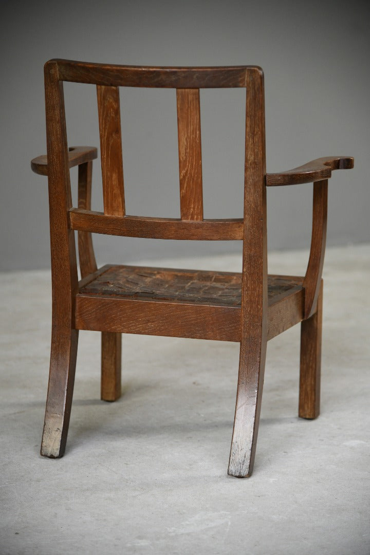 Arts & Crafts Oak Childs Chair