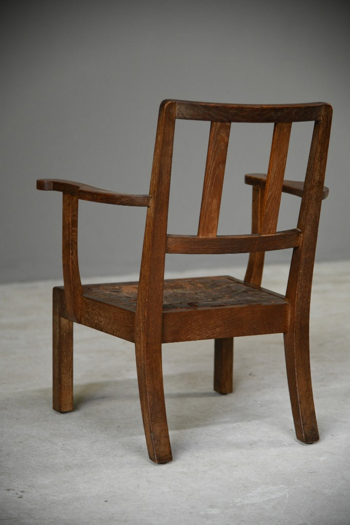 Arts & Crafts Oak Childs Chair