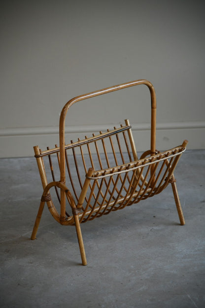 Bamboo Magazine Rack