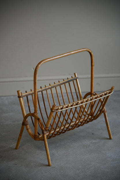 Bamboo Magazine Rack