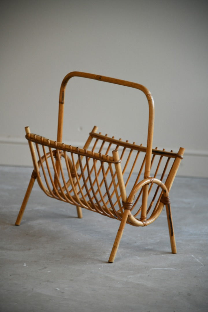 Bamboo Magazine Rack