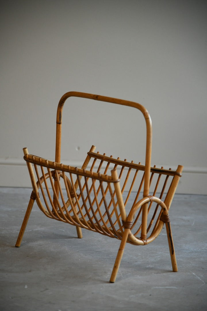 Bamboo Magazine Rack