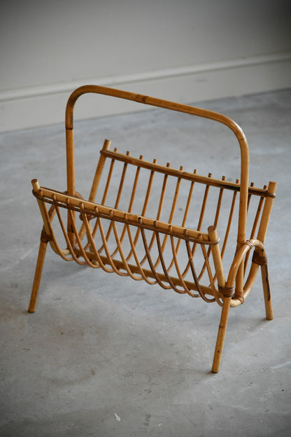 Bamboo Magazine Rack