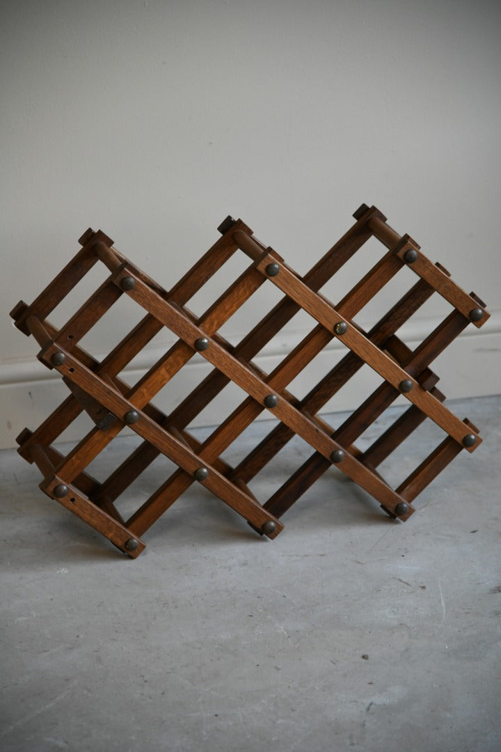 Oak Wine Rack