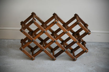 Oak Wine Rack