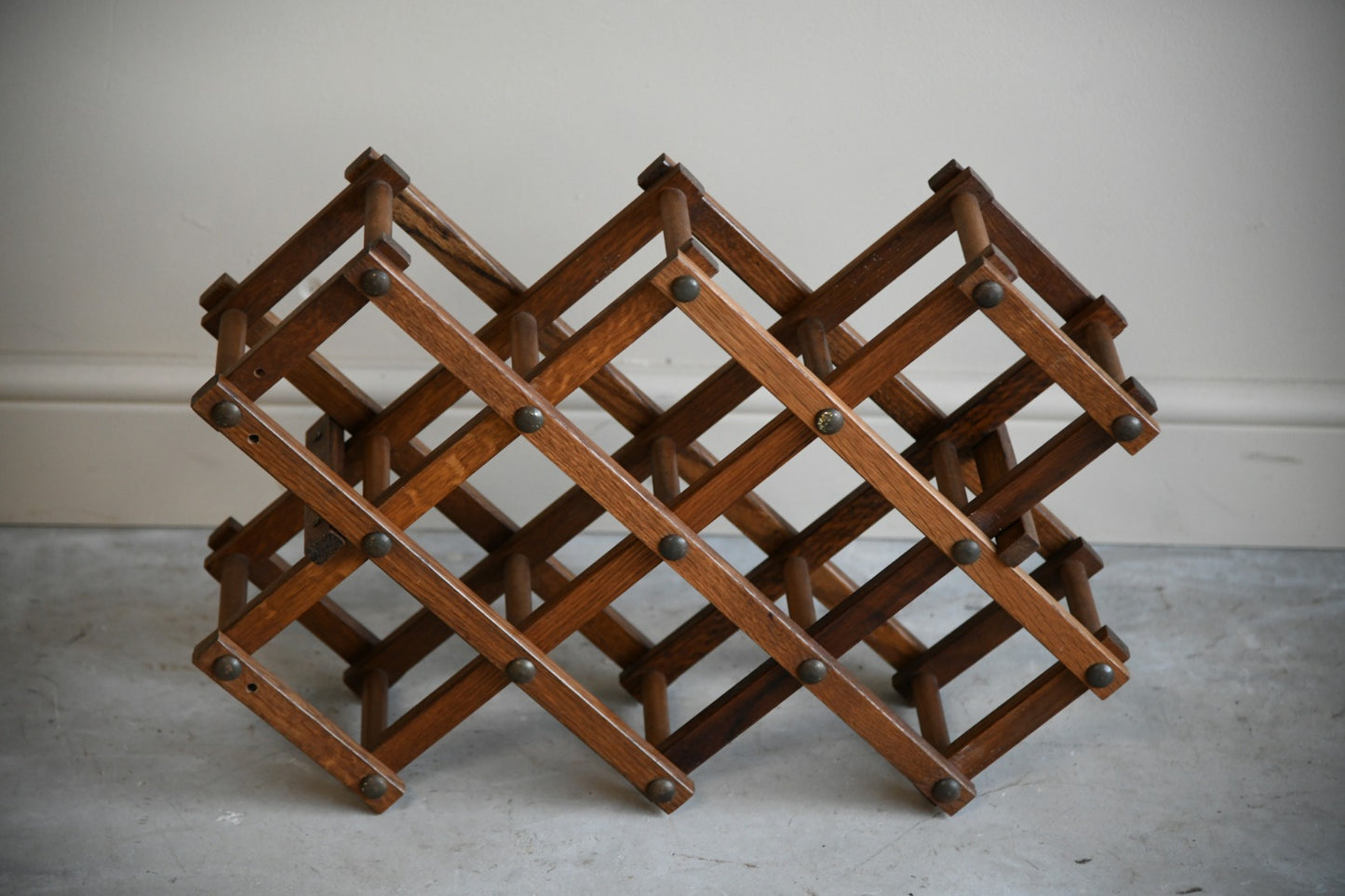 Oak Wine Rack