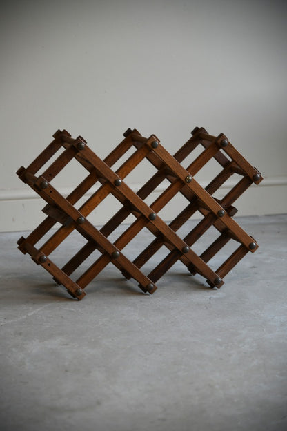 Oak Wine Rack