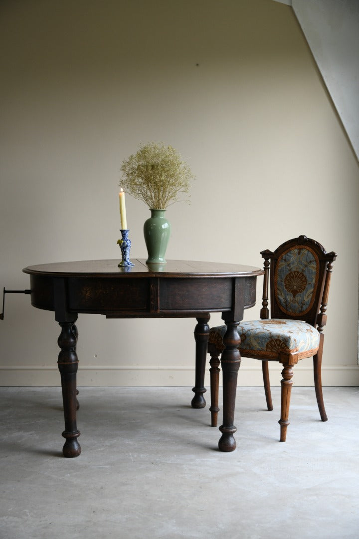 Oak Extending Dining Table