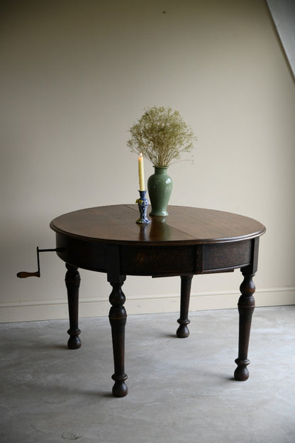 Oak Extending Dining Table