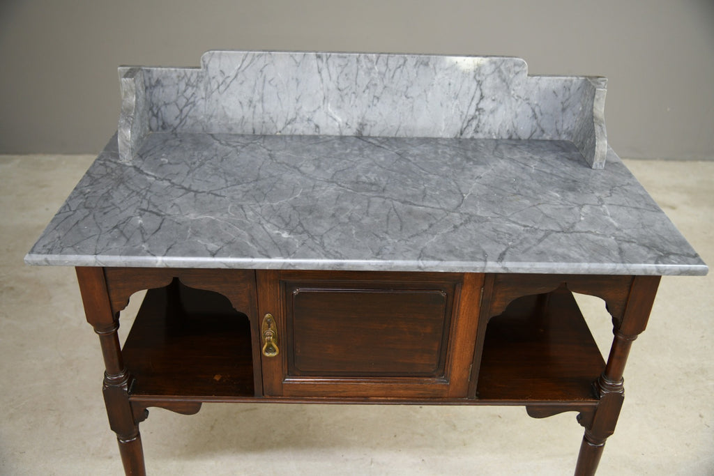 Victorian Liberty Style Marble Washstand