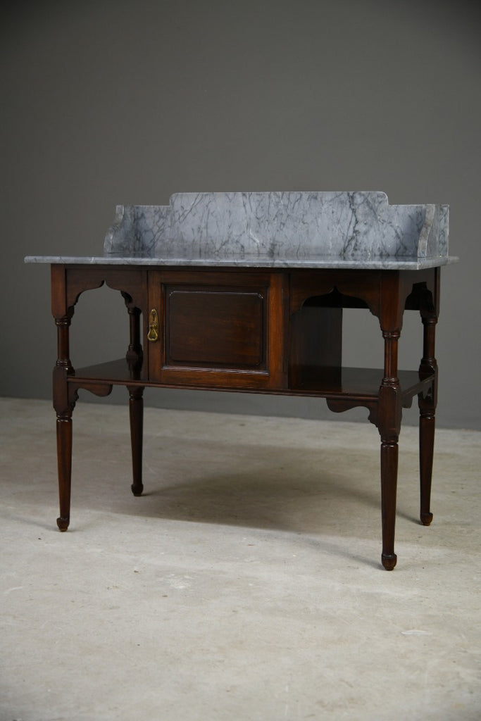 Victorian Liberty Style Marble Washstand