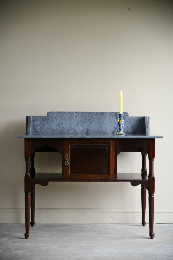 Victorian Liberty Style Marble Washstand