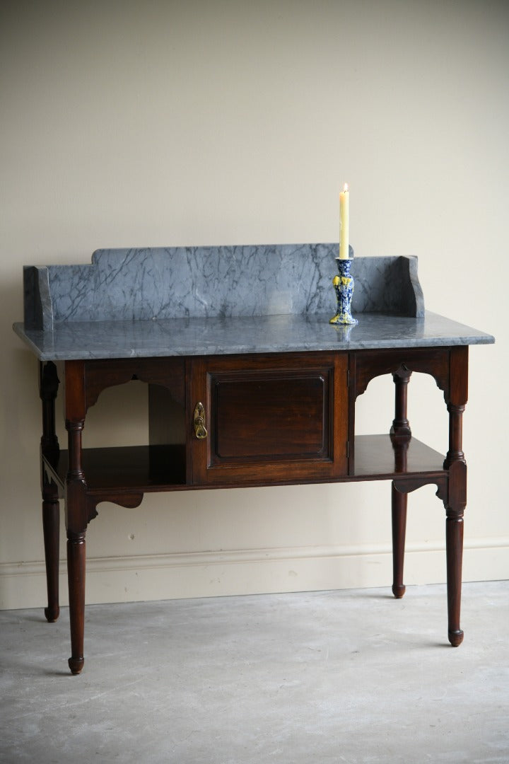 Victorian Liberty Style Marble Washstand