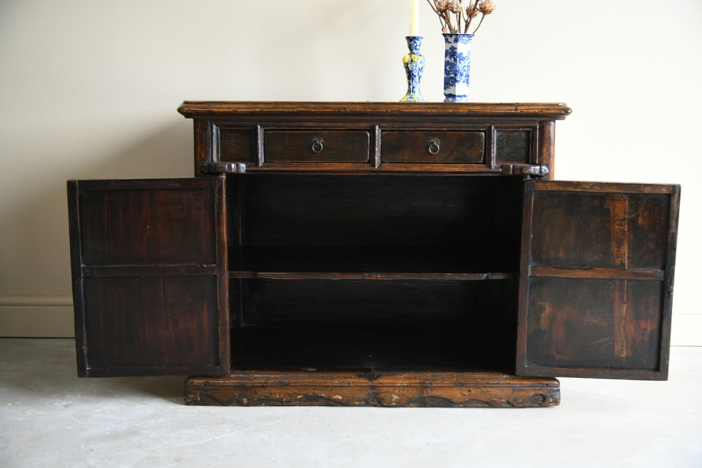 Chinese Elm Cabinet