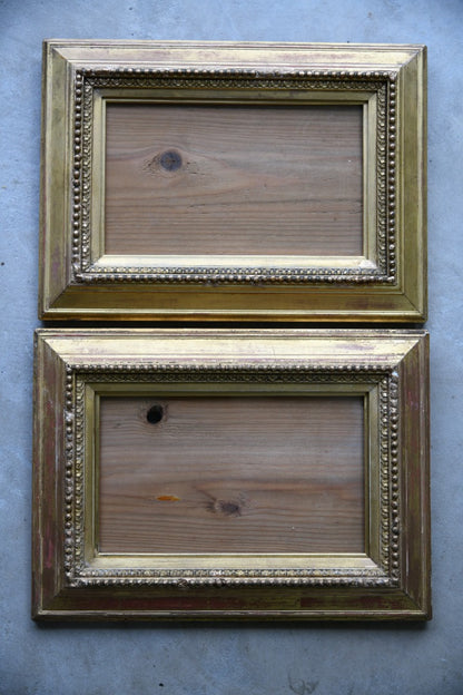 Pair Antique Gilt Frames