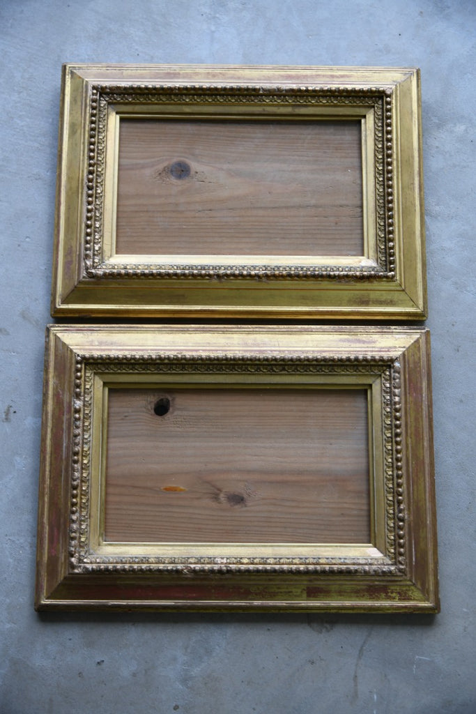 Pair Antique Gilt Frames