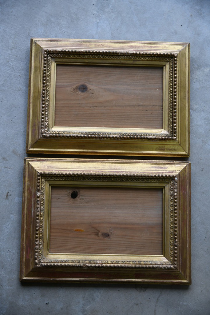 Pair Antique Gilt Frames