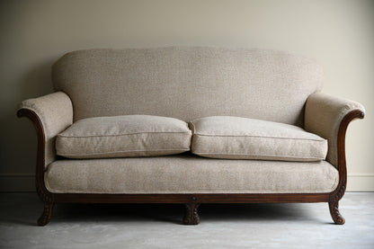 Antique Upholstered Sofa