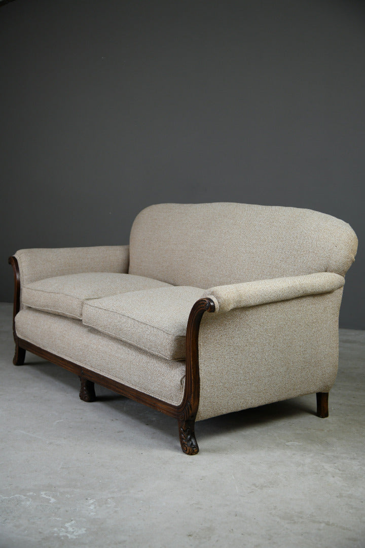 Antique Upholstered Sofa