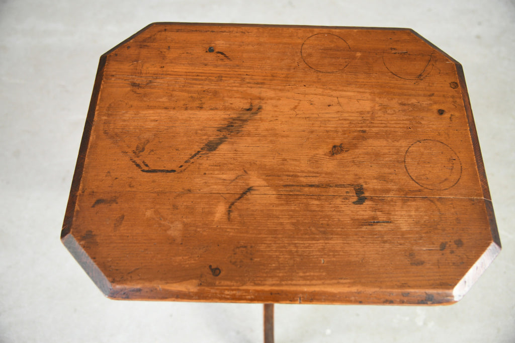 Antique Pine Occasional Table