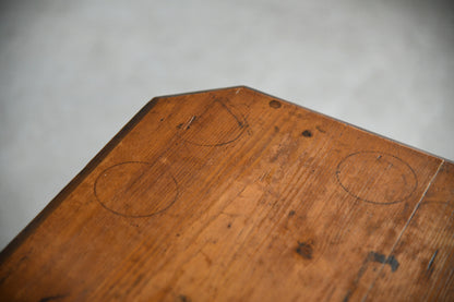 Antique Pine Occasional Table