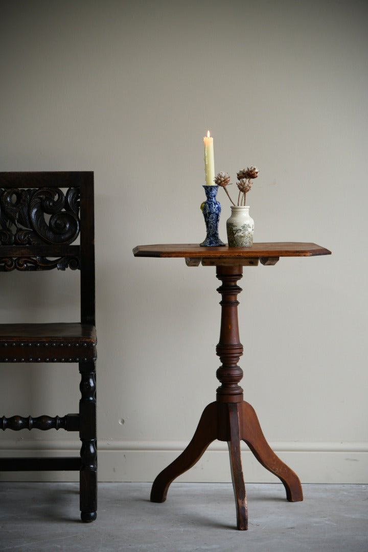 Antique Pine Occasional Table