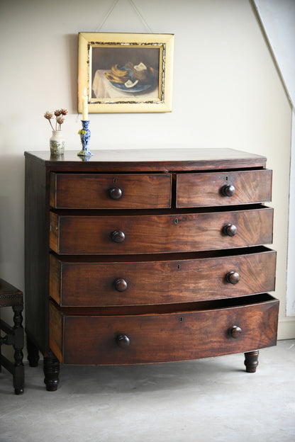 Antique Mahogany Chest of Drawers