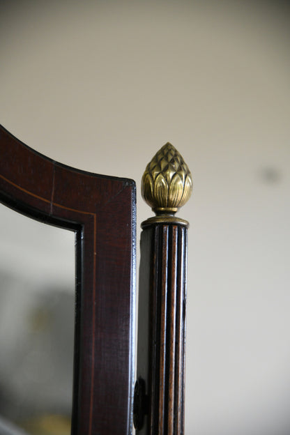 Mahogany Shield Dressing Table Mirror