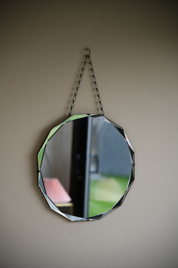 Vintage Frameless Wall Mirror