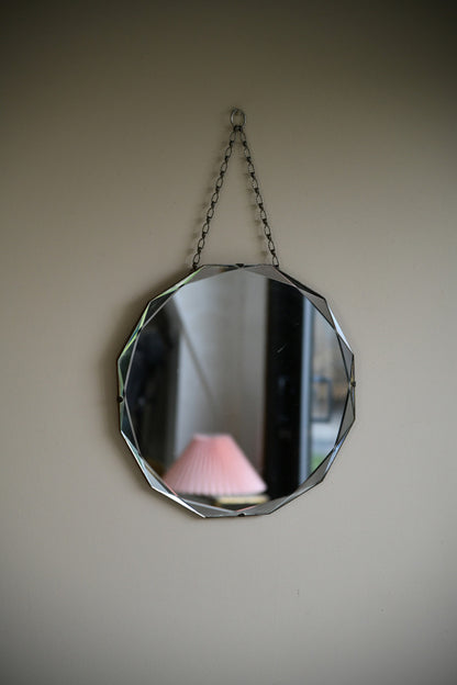 Vintage Frameless Wall Mirror