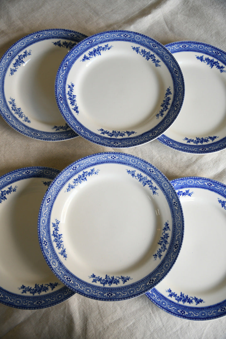 6 x Vintage J G Meakin Madison Dinner Plate