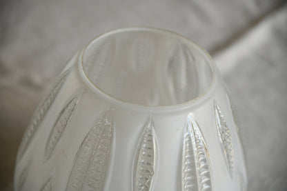 Vintage White Glass Ceiling Light Shade