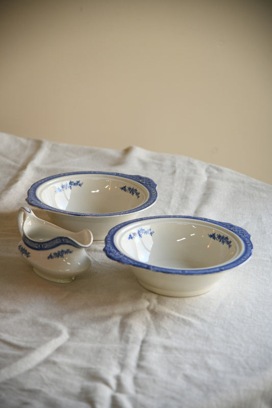 J & G Meakin Madison Tureen & Sauce Boat