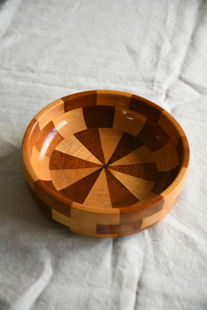Retro Cambridgware Wooden Fruit Bowl