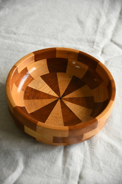 Retro Cambridgware Wooden Fruit Bowl