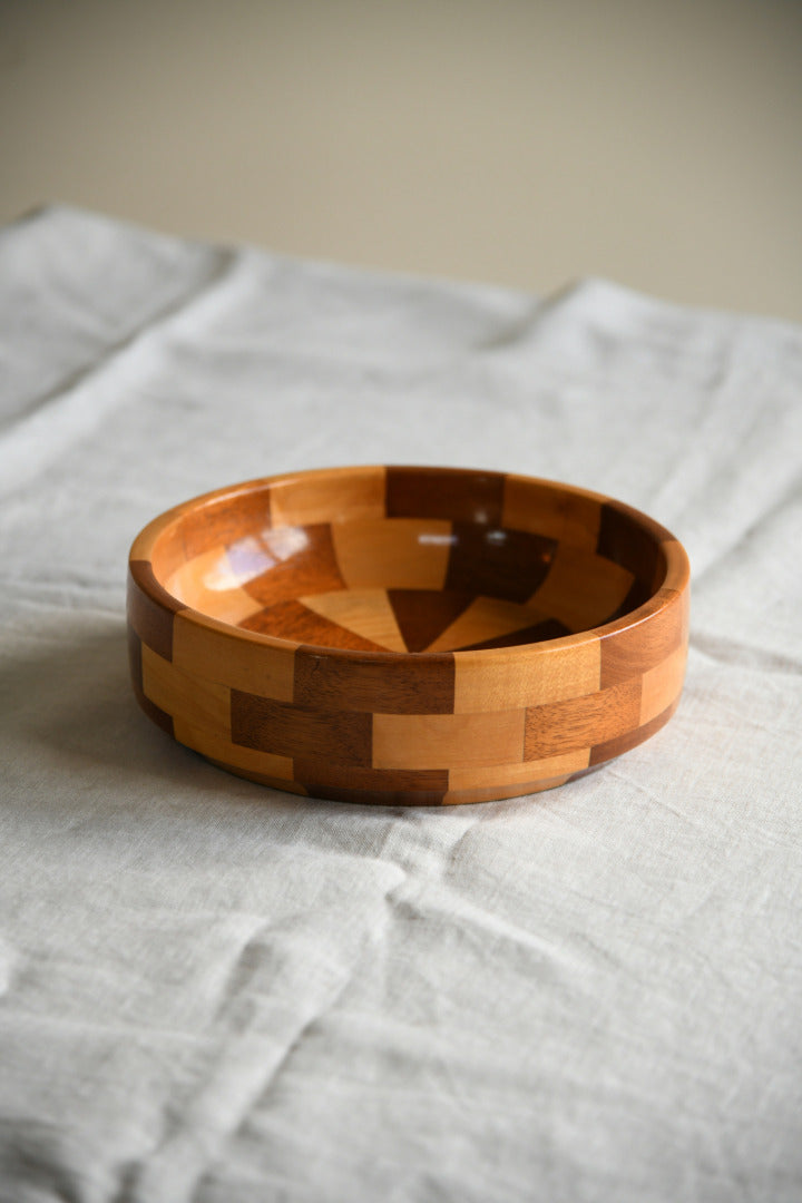 Retro Cambridgware Wooden Fruit Bowl