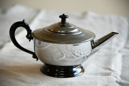 Vintage Chrome Teapot