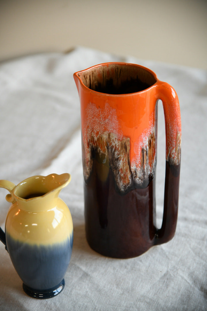 Pair Decorative Retro German Jugs