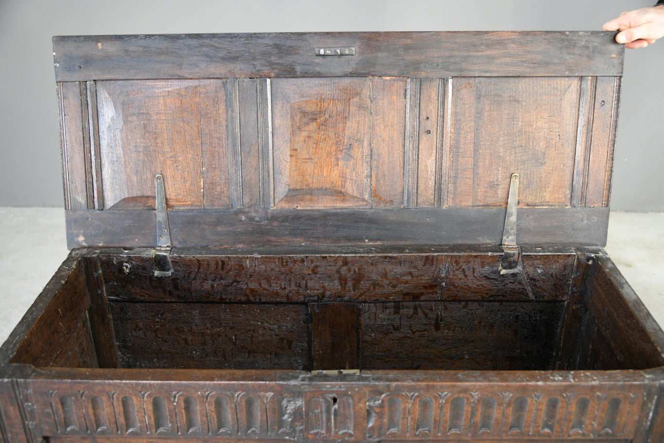 Antique Oak Coffer