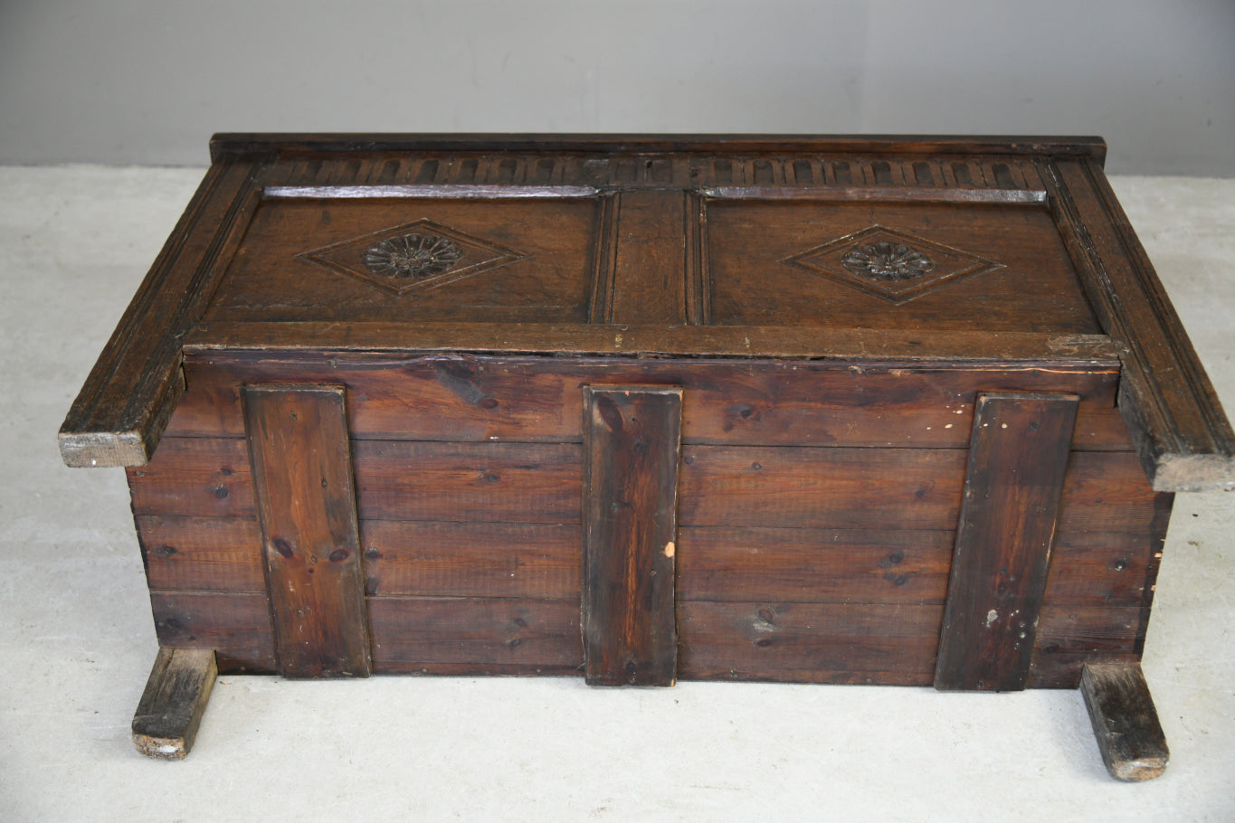 Antique Oak Coffer