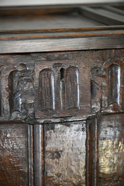 Antique Oak Coffer