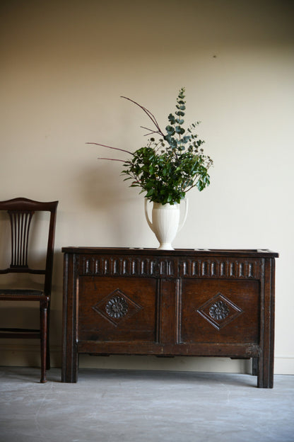 Antique Oak Coffer