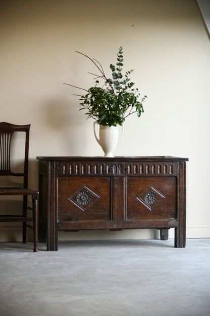 Antique Oak Coffer