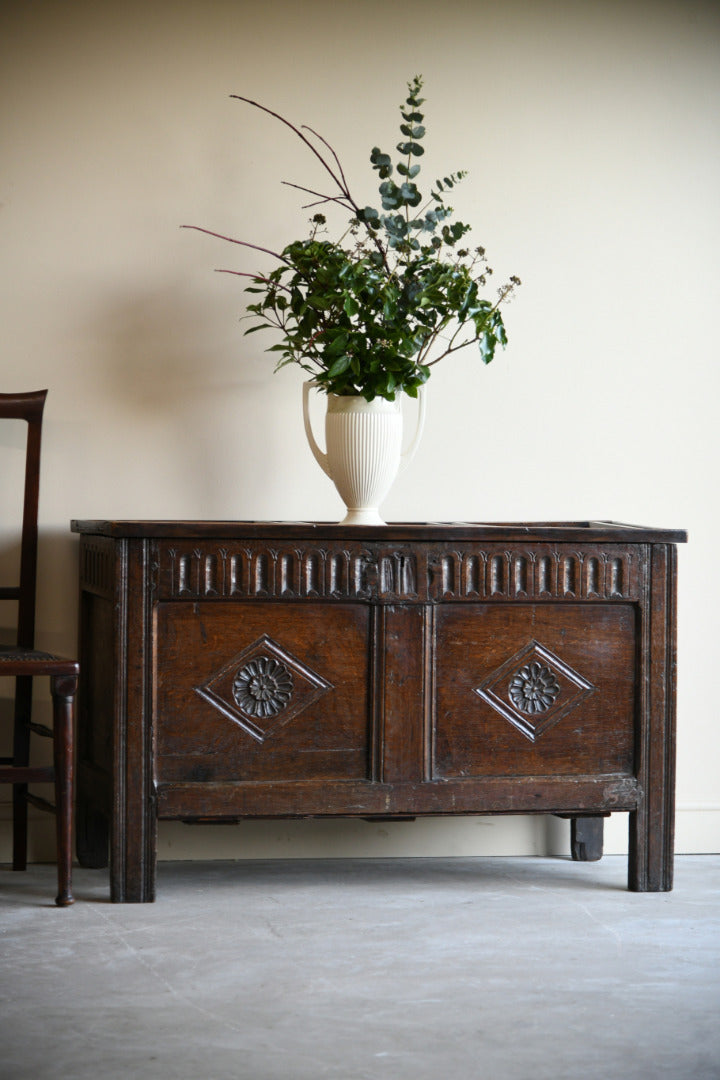 Antique Oak Coffer