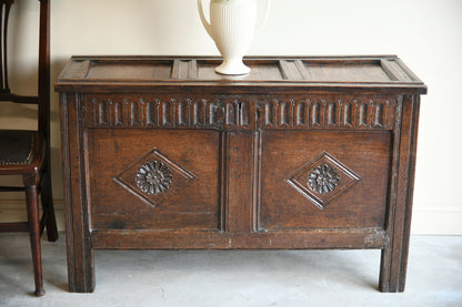 Antique Oak Coffer