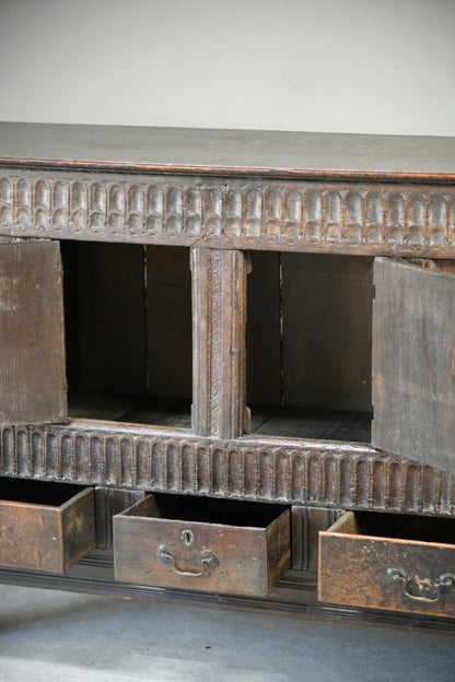 Antique Oak Cupboard