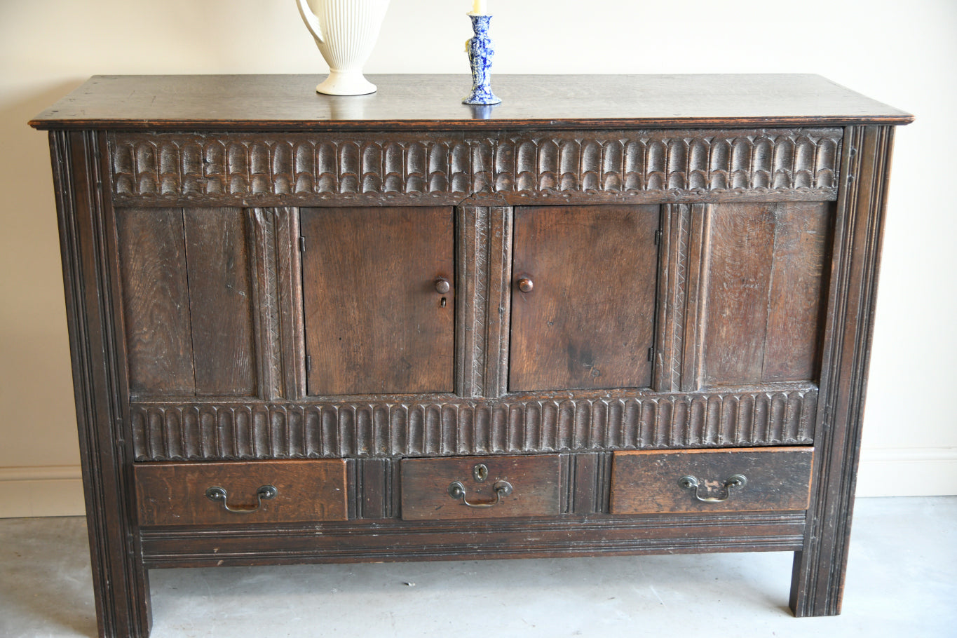 Antique Oak Cupboard