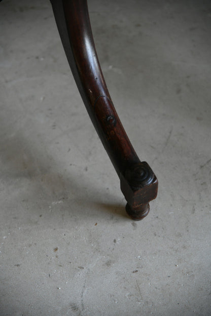 Mahogany Occasional Table