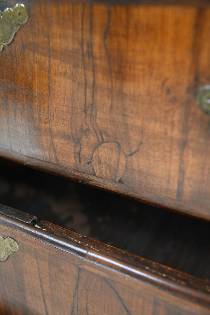 Queen Anne Walnut Chest on Stand